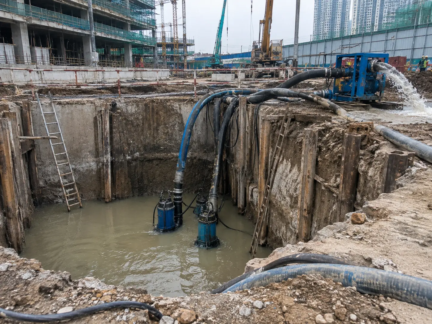 Sump pumbing commercial projects